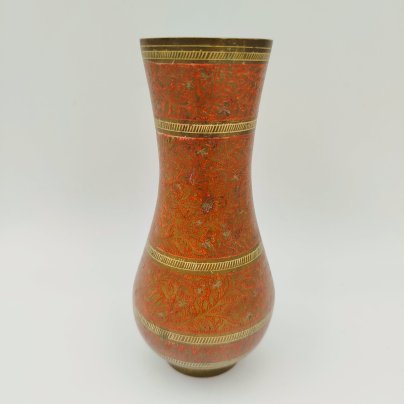 Ваза миниатюрная с растительным декором в восточном стиле