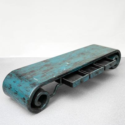 Скамья в стиле шебби-шик