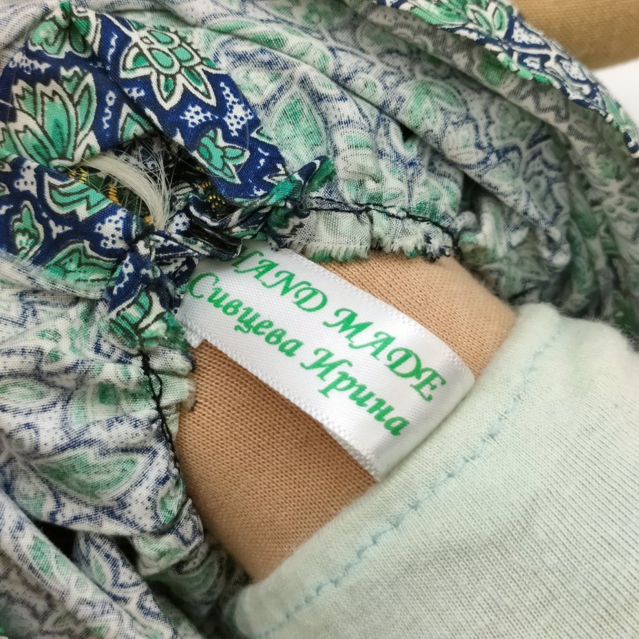 Кукла будуарная "Анюта", автор И. Сивцева, "Текстильные забавы", текстиль, набивка, кожа, пластмасса, металл, волосы натуральные, бумага, пошив, роспись