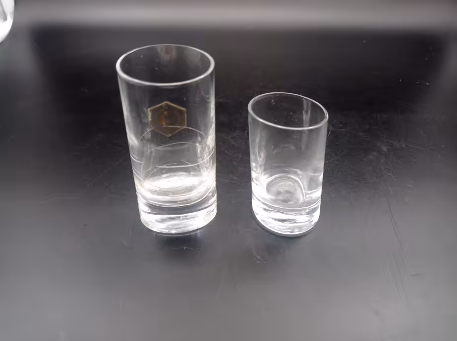 Комплект из 2 стопок Cristallerie de Montbronn