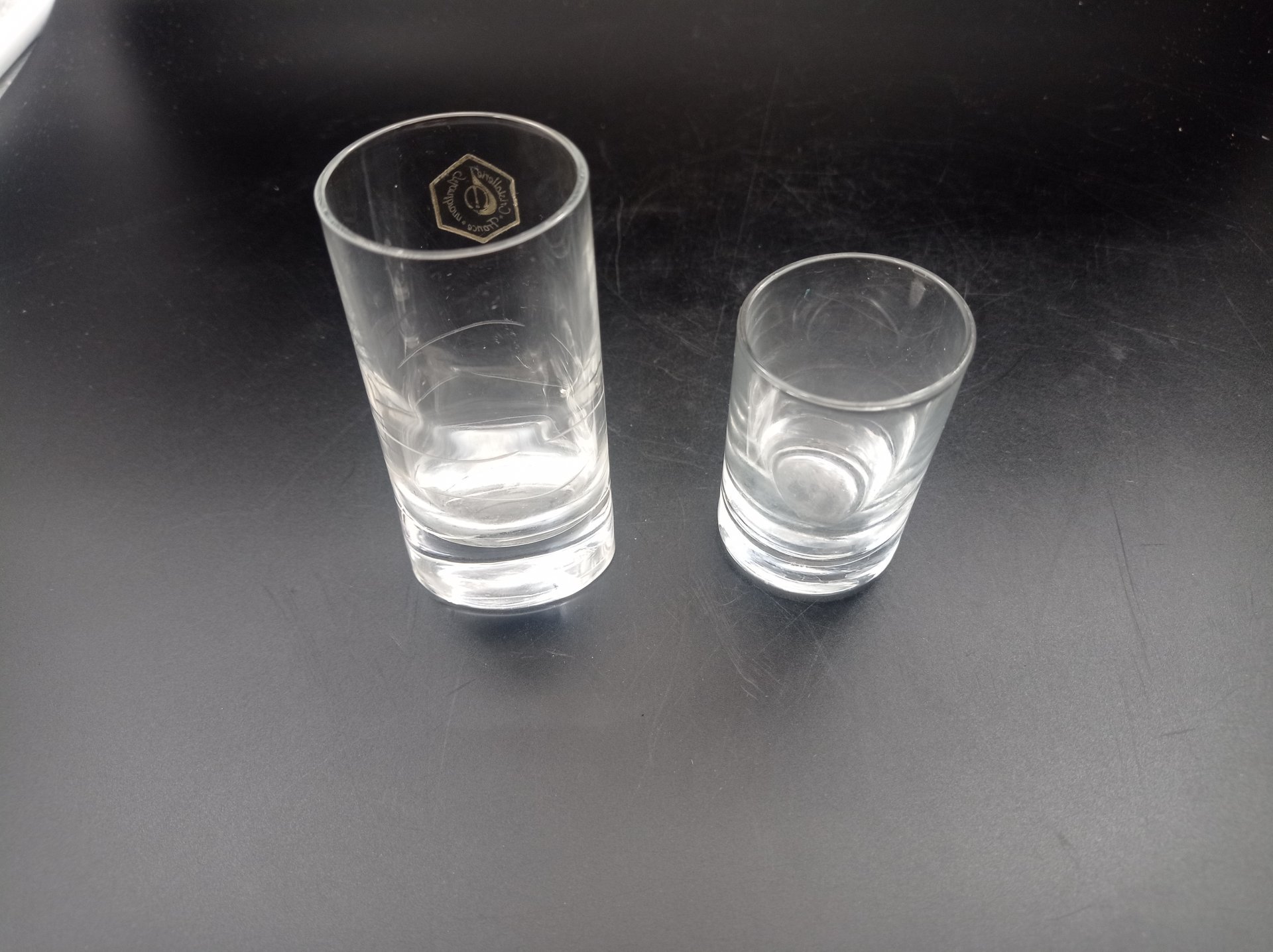 Комплект из 2 стопок Cristallerie de Montbronn