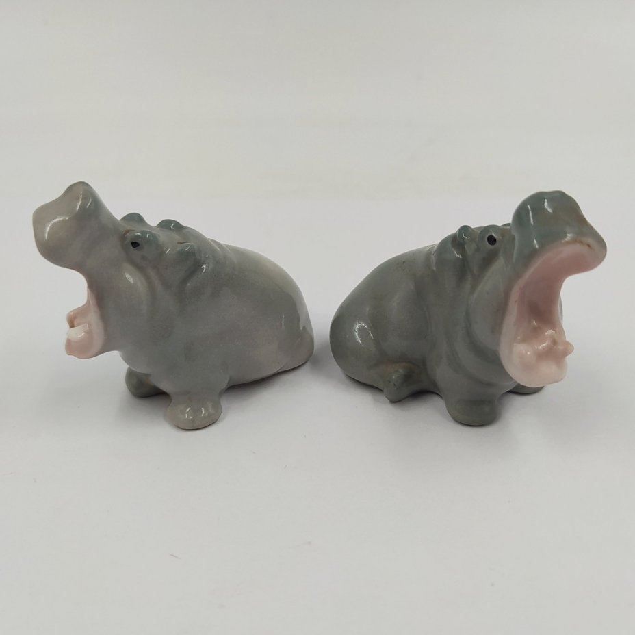 Статуэтки парные "Бегемотики"