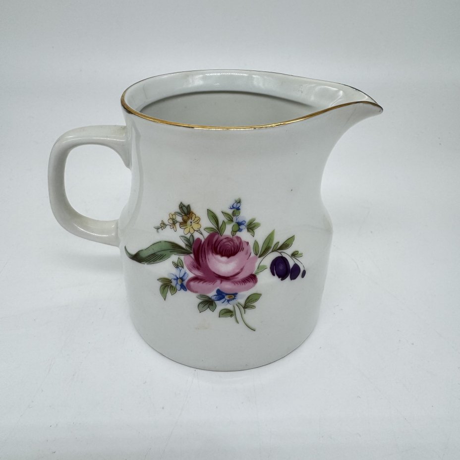 Молочник с цветочным декором, Bohemia (Neurohlau)