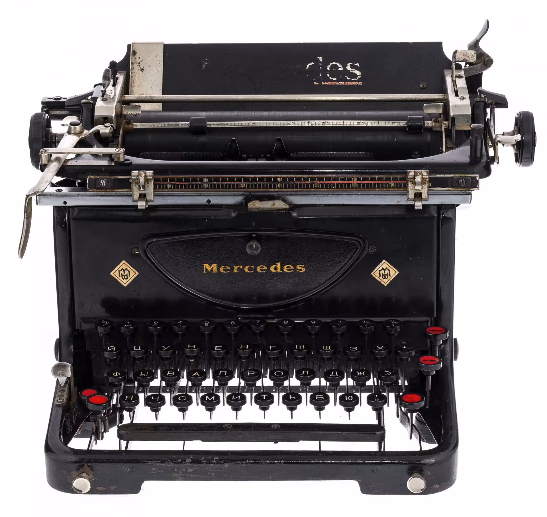 Печатная машинка "Mercedes" модель "Express S 6", Германия,  1933 - 1947 гг., Mercedes-Bureau-Maschinen GmbH