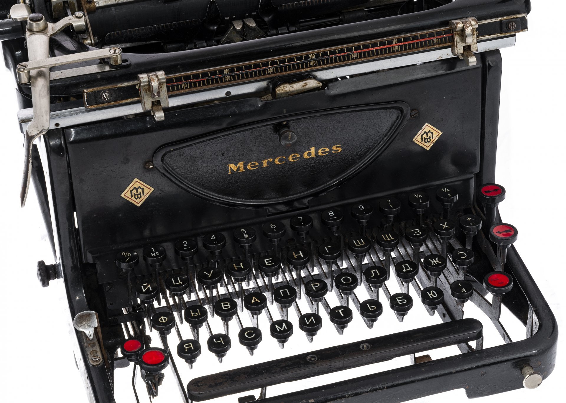 Печатная машинка "Mercedes" модель "Express S 6", Германия,  1933 - 1947 гг., Mercedes-Bureau-Maschinen GmbH