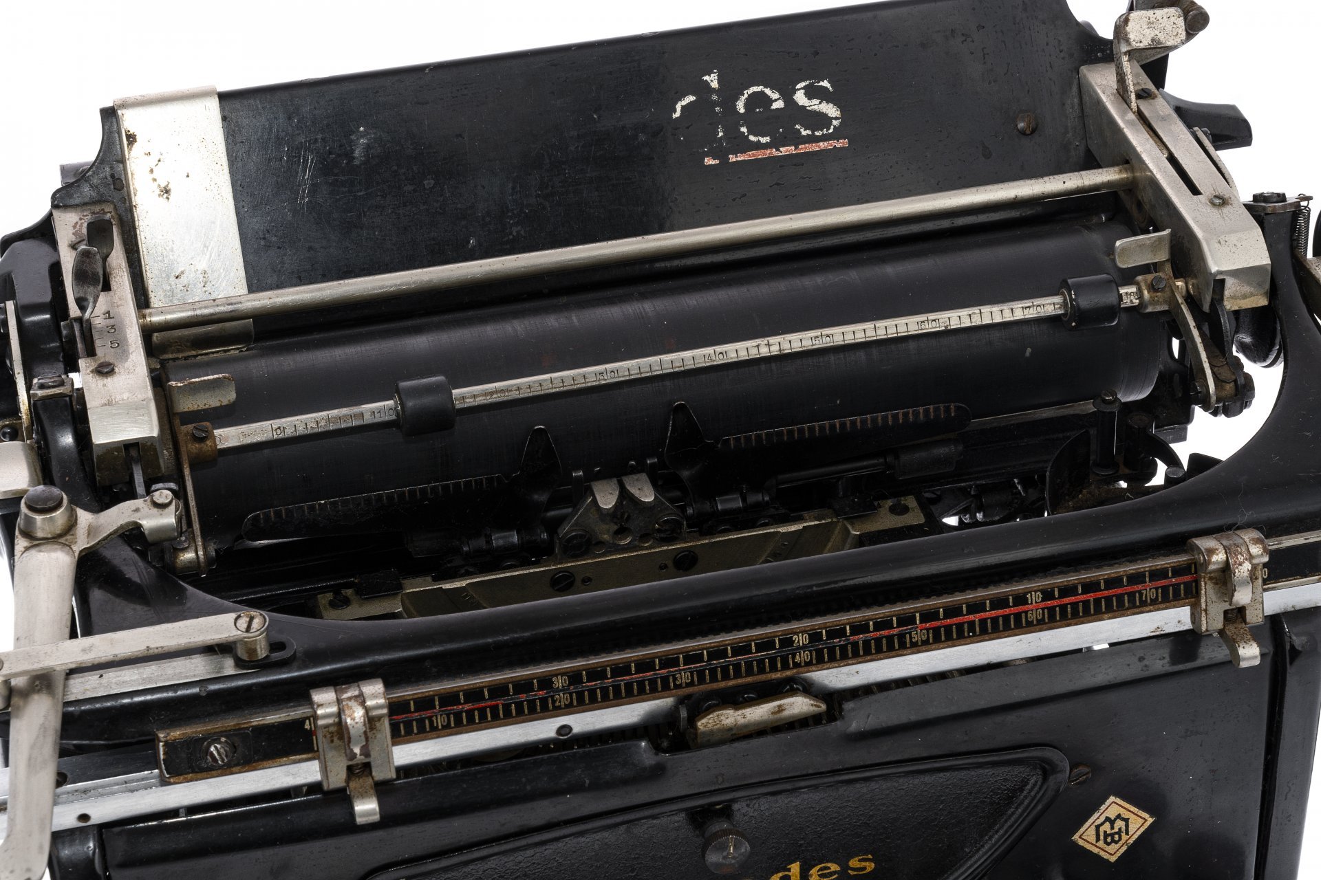 Печатная машинка "Mercedes" модель "Express S 6", Германия,  1933 - 1947 гг., Mercedes-Bureau-Maschinen GmbH