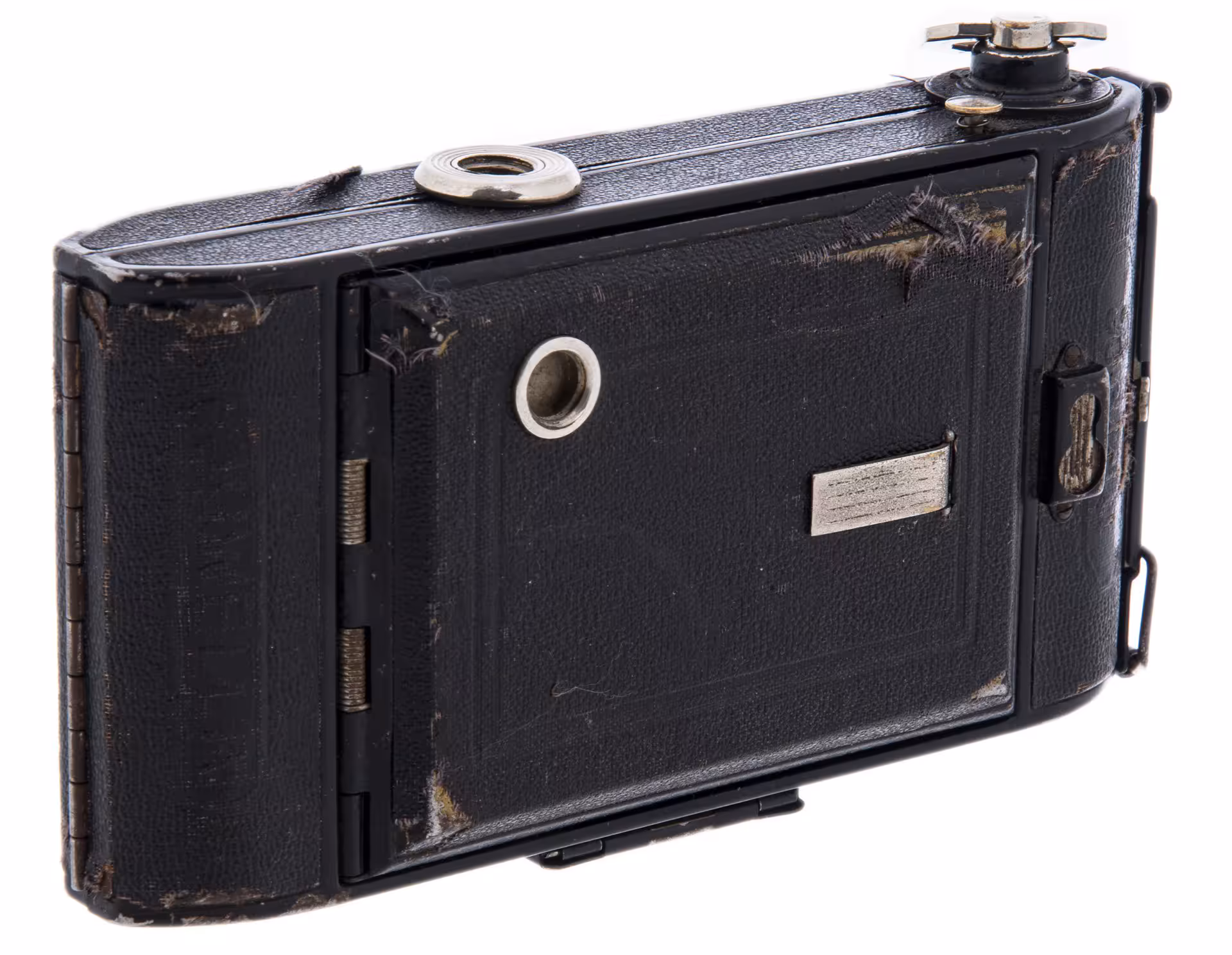 Фотоаппарат "Prontor II", металл, кожа,  завод изготовитель "Maker Gauthier Calmbach" Германия, 1935 г.