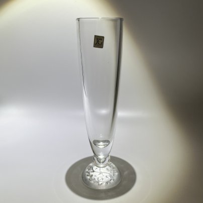 Бокал (фужер) для шампанского с рельефным основанием, Cristal D'Arques Durand