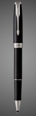 Ручка-роллер Parker Sonnet T539, цвет: Laque Black СT, стержень: F, цвет чернил: black, в подарочной упаковке, Лаки и смолы: лак, латунь, хром