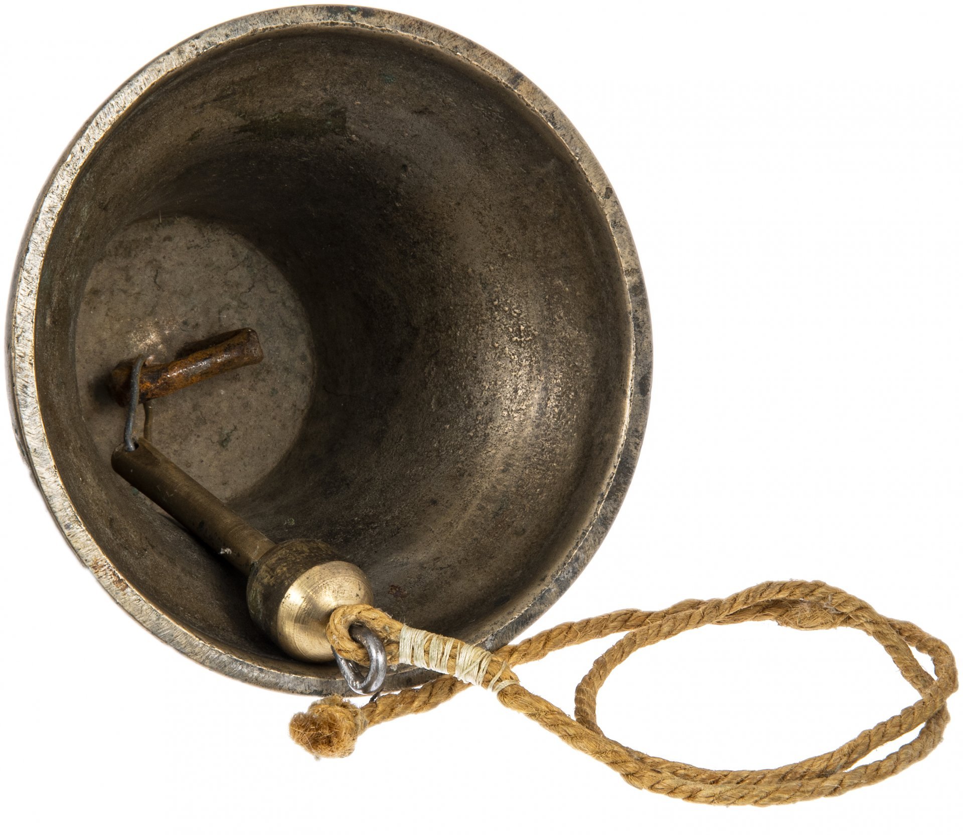 Колокольчик поддужный большой, бронза, литье, Российская Империя, 1870-1890 гг.