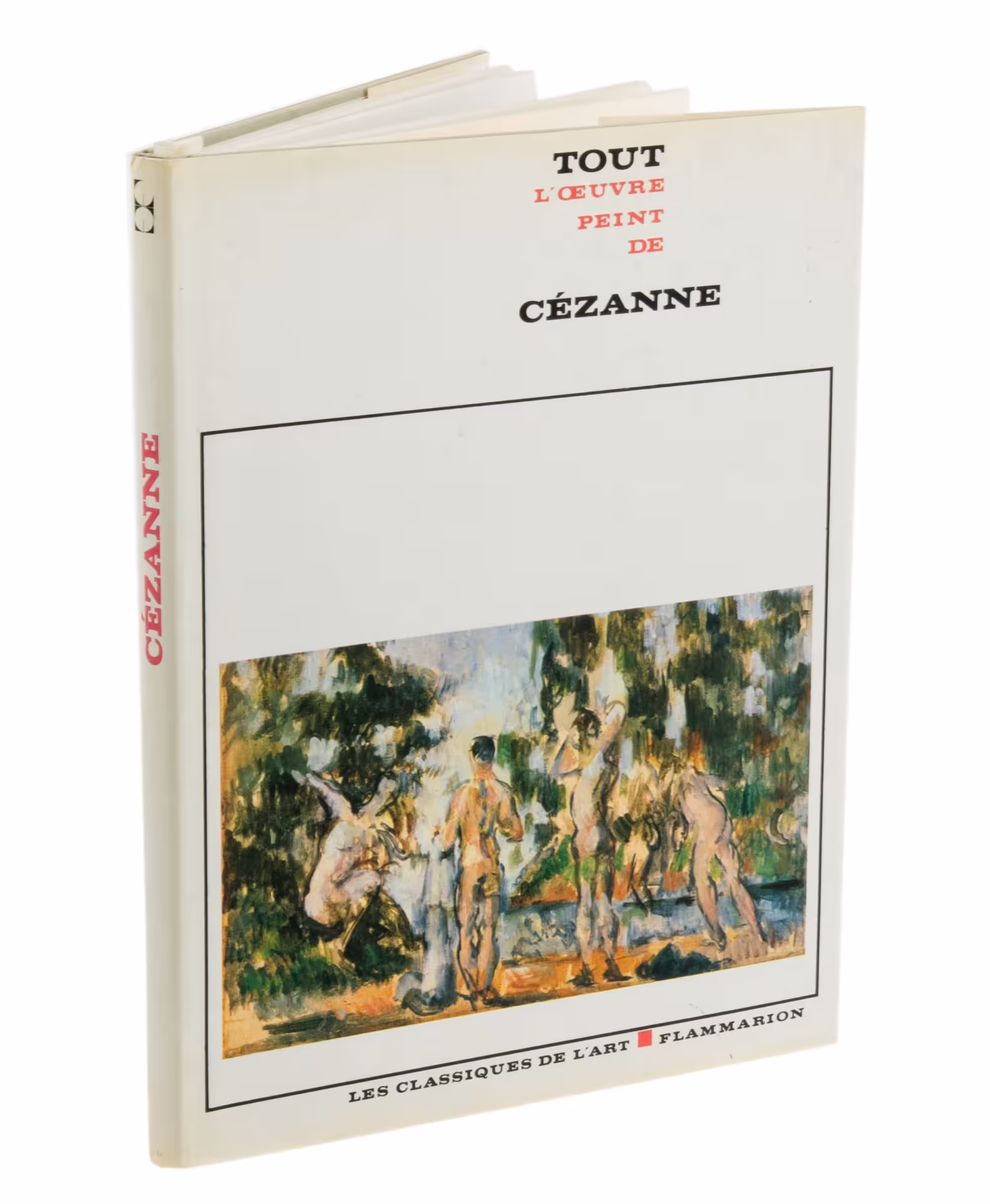 Альбом "Сезанн" (на французском языке), бумага, печать, суперобложка, издательство "Flammarion", Франция, 1975 г.