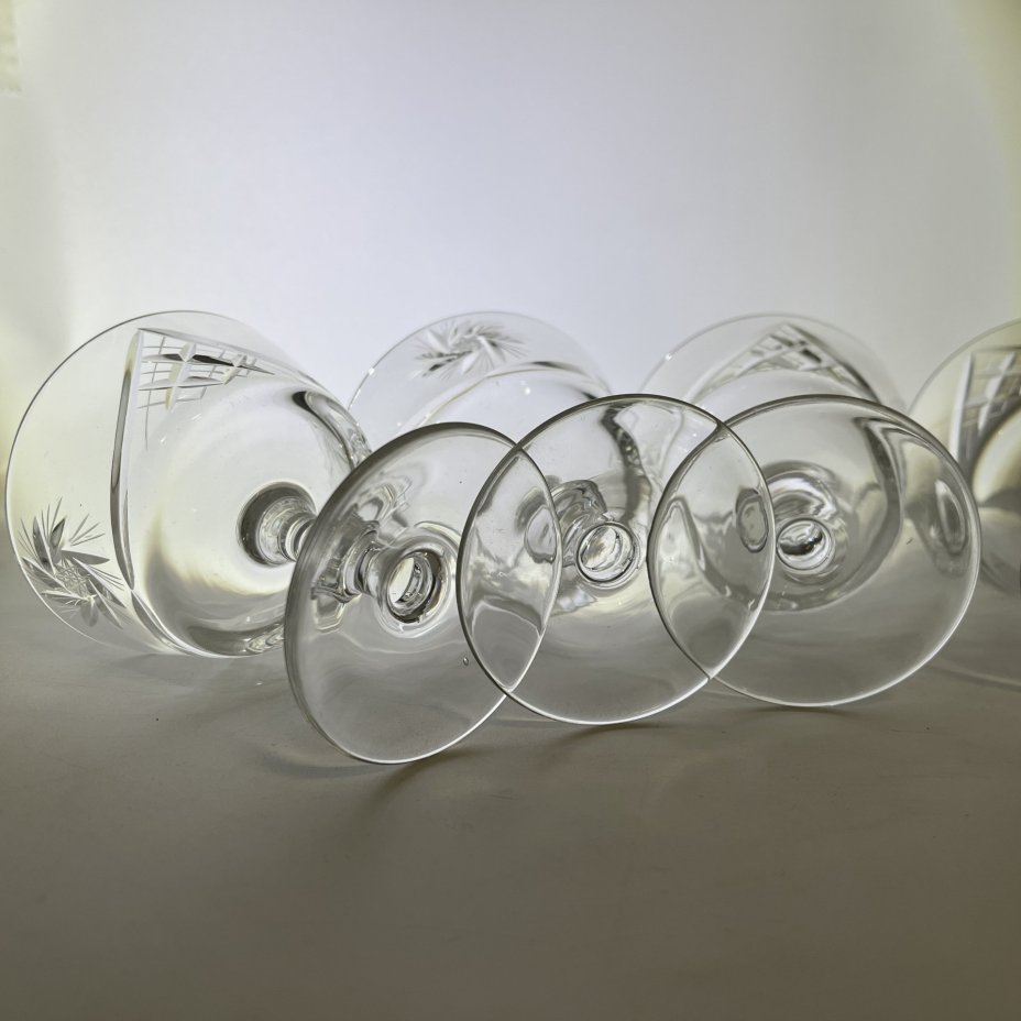 Набор из 6-ти креманок с геометрическим декором