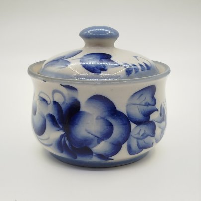 Сахарница (ёмкость для хранения) с цветочным декором