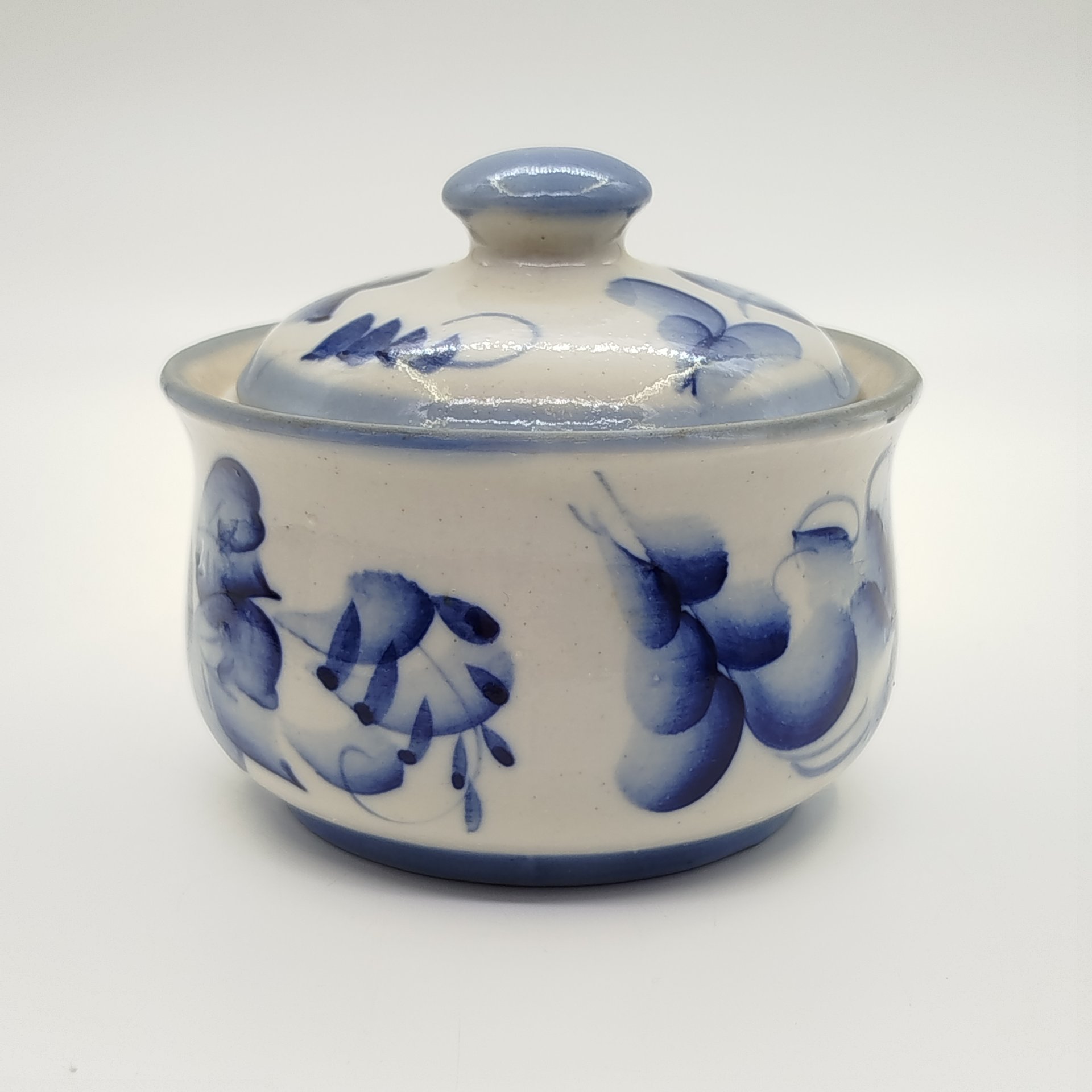 Сахарница (ёмкость для хранения) с цветочным декором