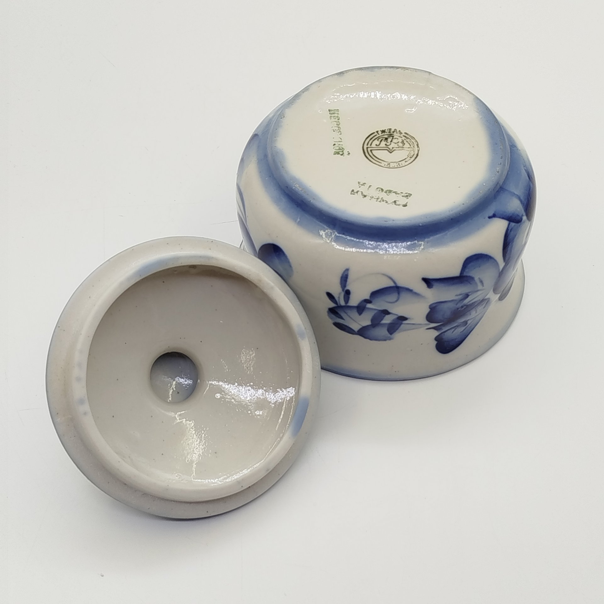 Сахарница (ёмкость для хранения) с цветочным декором