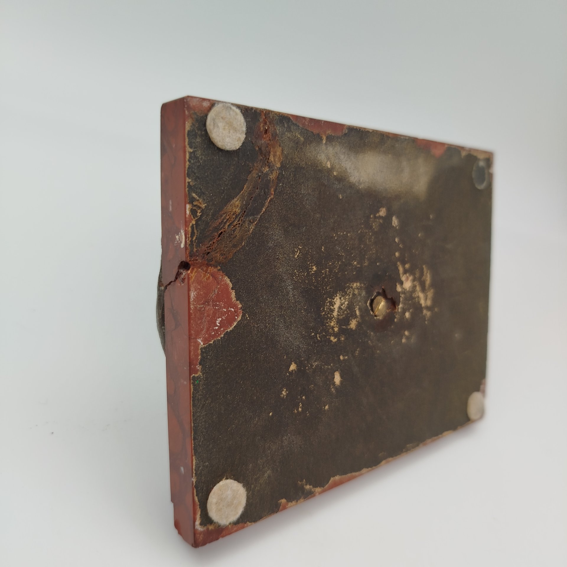 Статуэтка "Сбор урожая" ("Жница"), металл, натуральный камень, Европа, 1930-1960 гг.