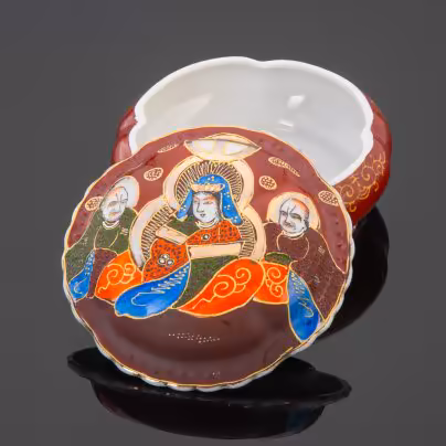 Шкатулка (бонбоньерка) "Утро самурая"
