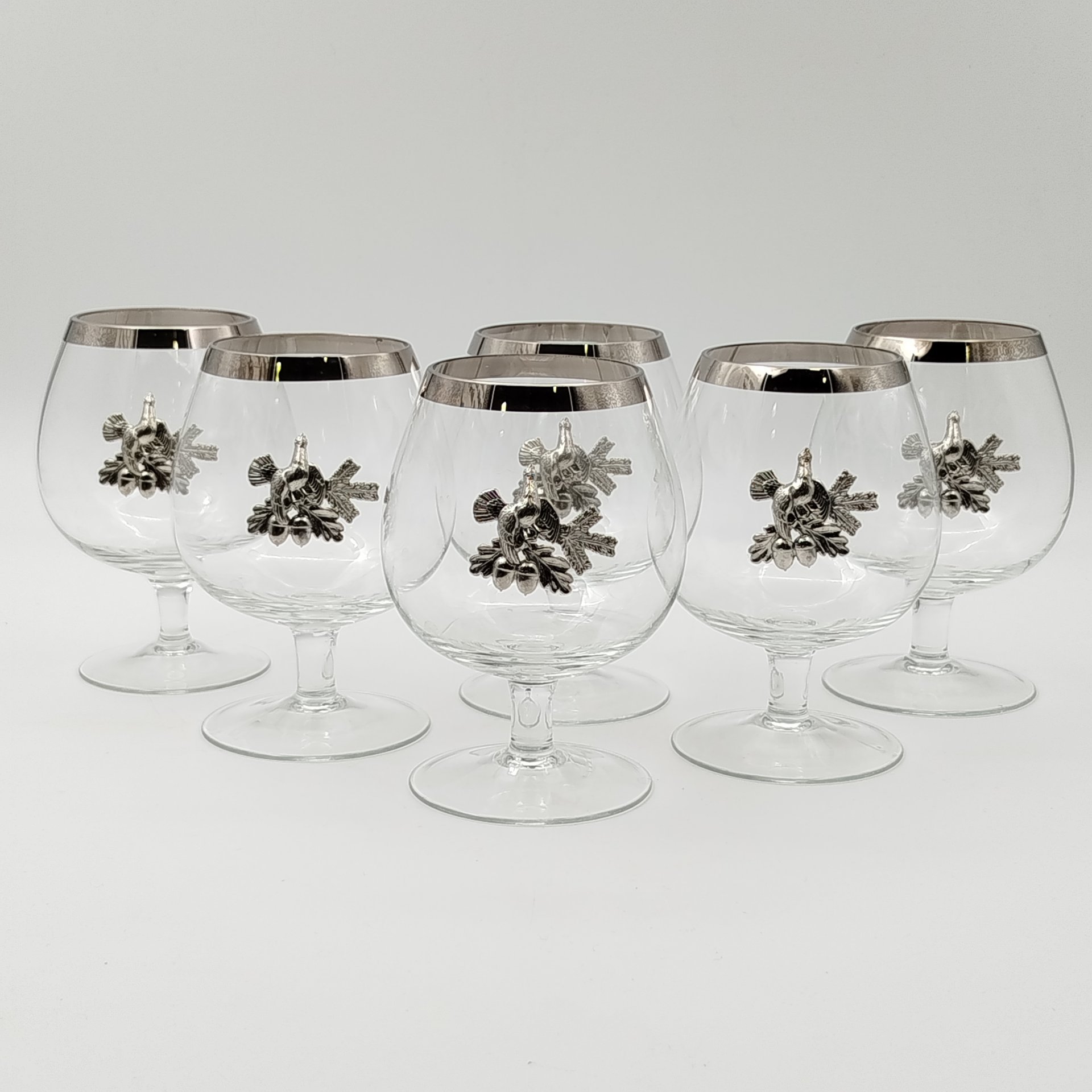 Набор бокалов для коньяка "Охота" на 6 персон, Bohemia Crystal (Bohemia Glass)