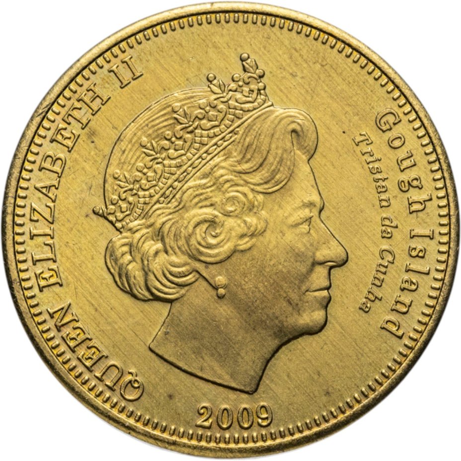 Острова Святой Елены, Вознесения и Тристан-да-Куньи. 20 пенсов (pence) 2009 Остров Гоф