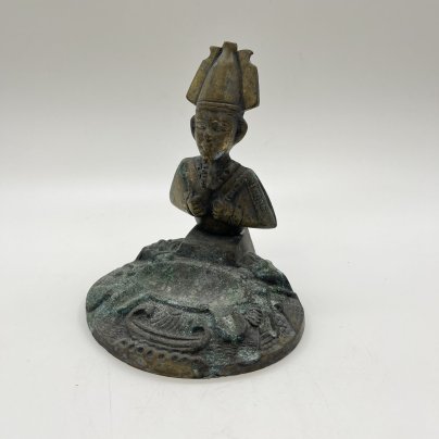 Пепельница "Фараон", латунь, Египет, 1970-1980 гг.