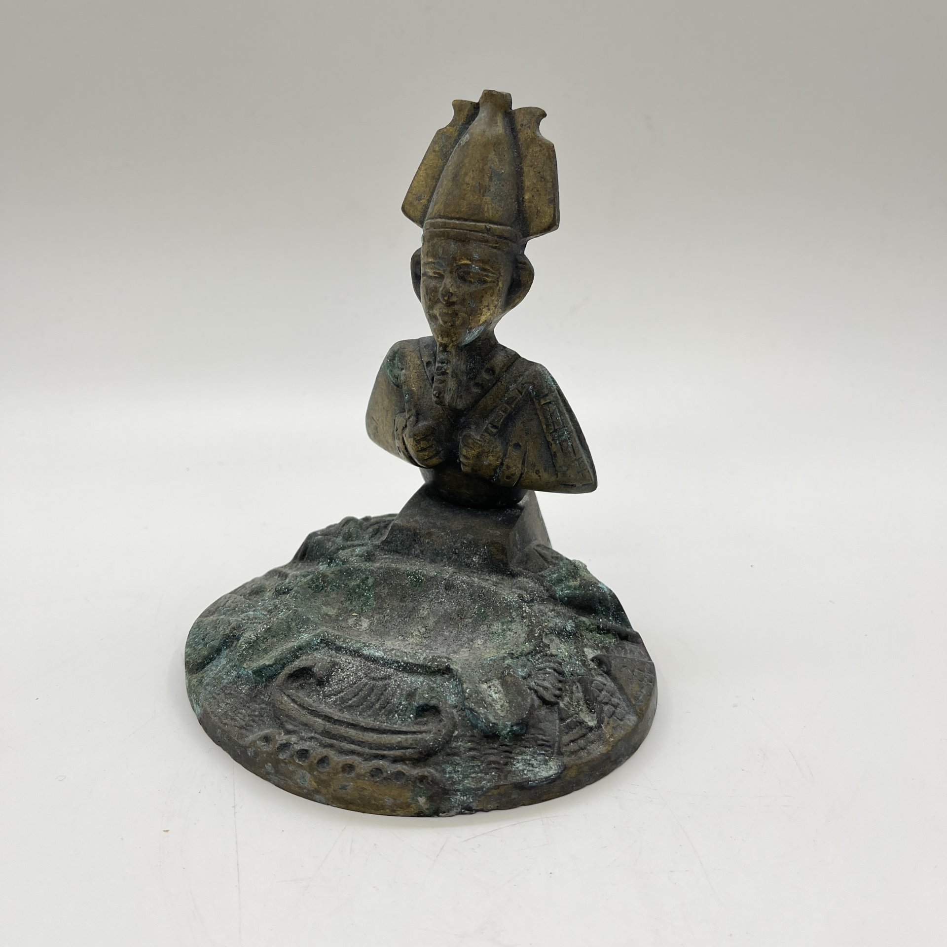 Пепельница "Фараон", латунь, Египет, 1970-1980 гг.