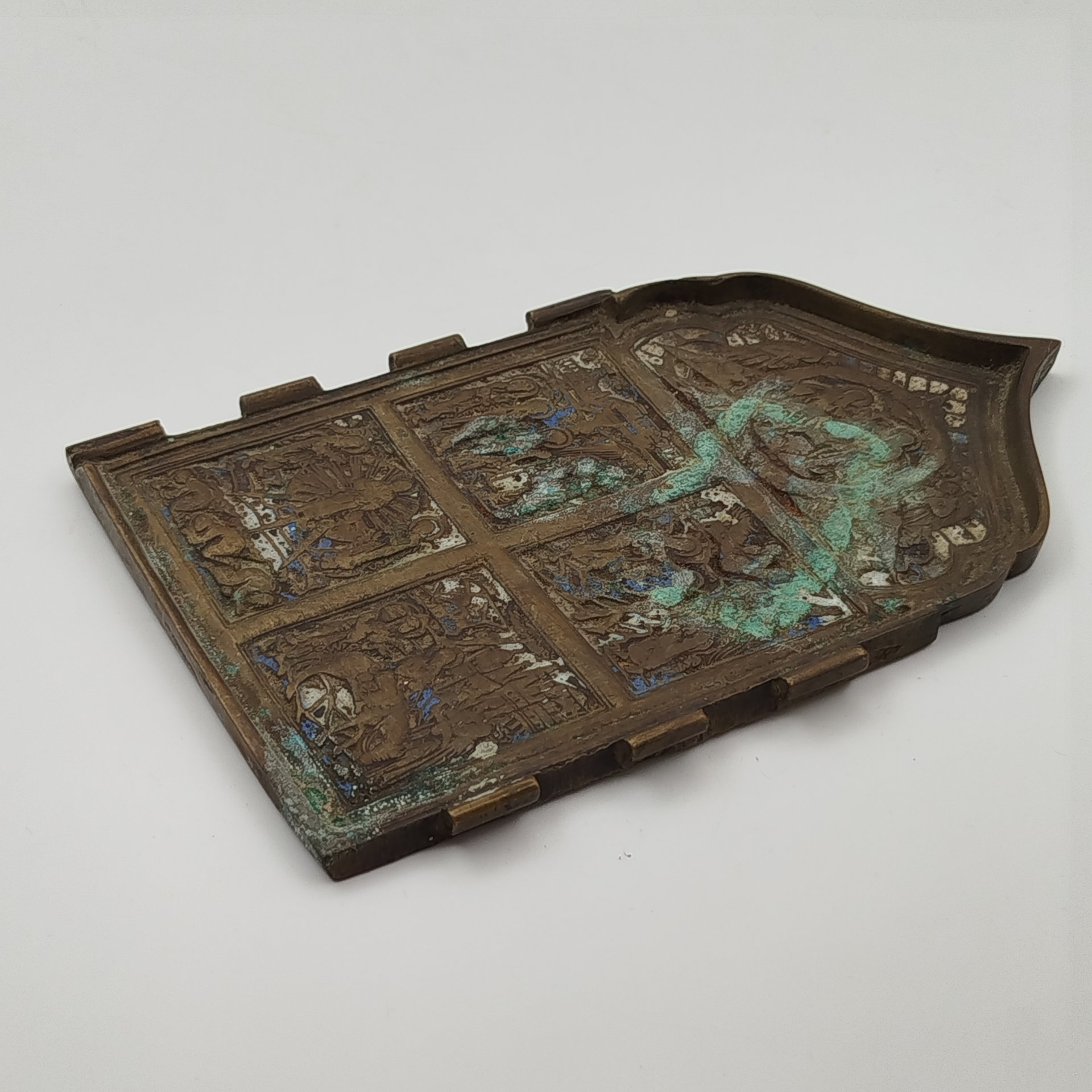 Створка от четырехстворчатого складня «Двунадесятые праздники» (вторая)