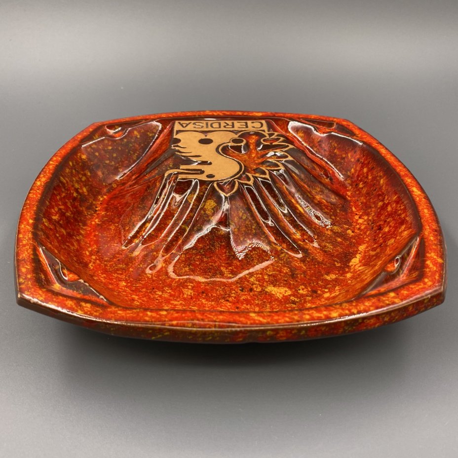 Пепельница квадратной формы Ceramica Vasaro Faenza