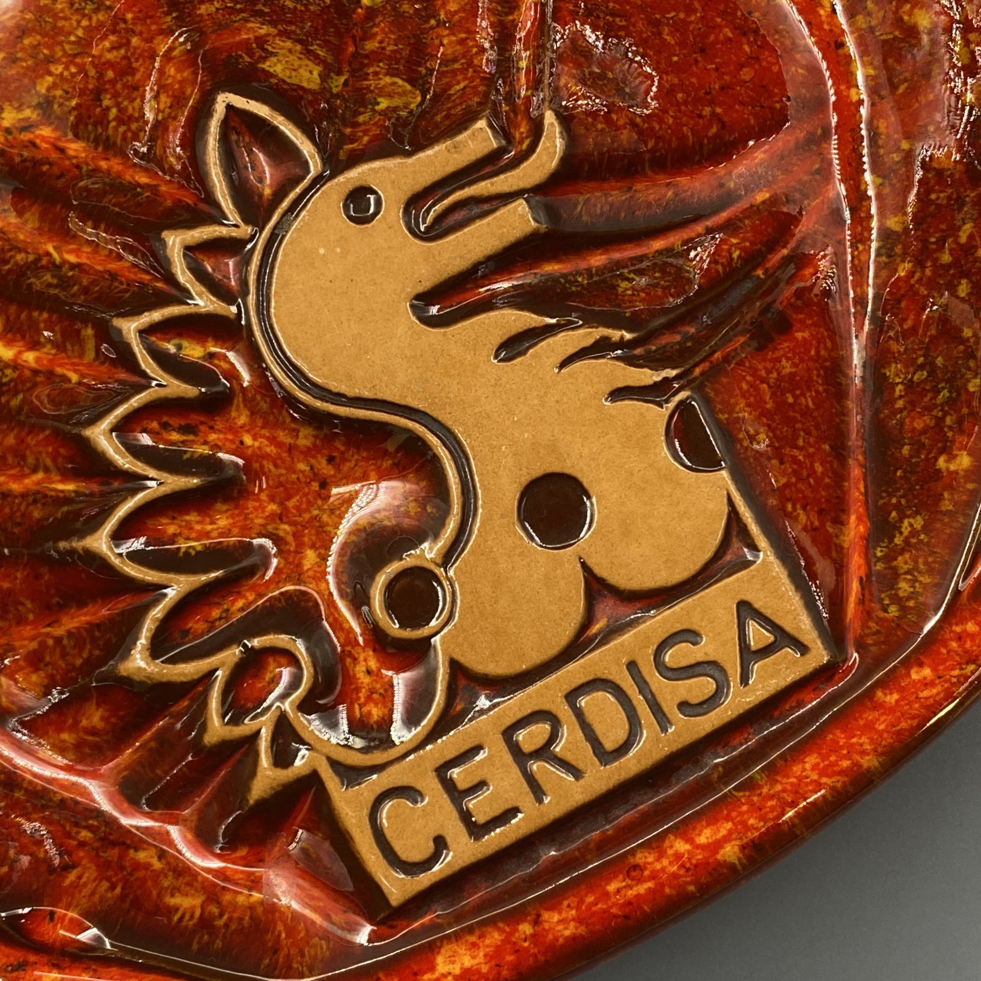 Пепельница квадратной формы Ceramica Vasaro Faenza