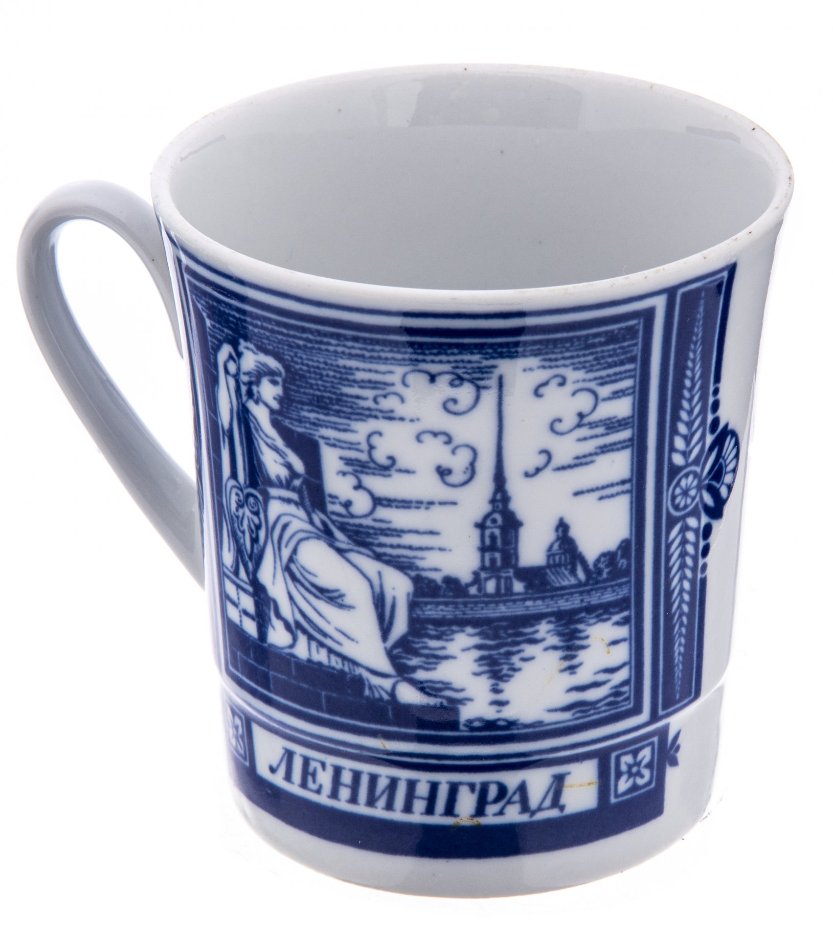 Чашка (кружка) чайная "Ленинград", Ленинградский фарфоровый завод (ЛФЗ)