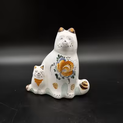 Статуэтка "Кошки", Гжельский керамический завод