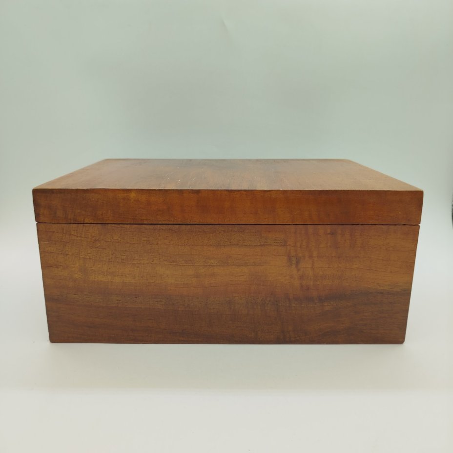 Сундук (шкатулка), дерево, металл, бархат, СССР, 1970-1990 гг.