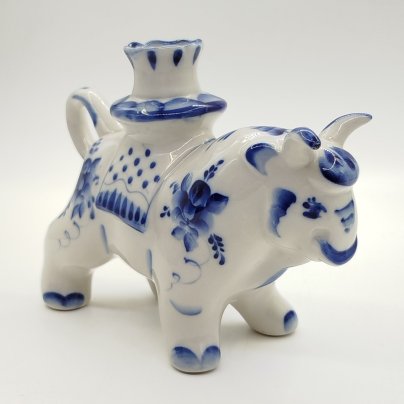 Подсвечник "Бык"