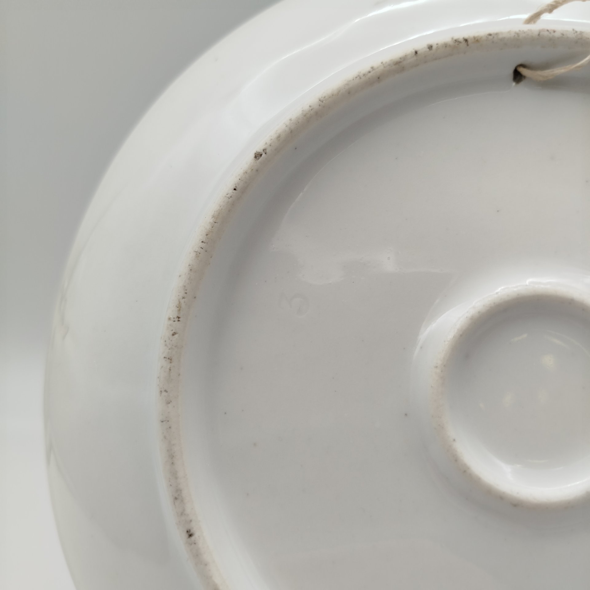 Тарелка настенная декоративная "Дети на природе", фарфор, деколь, роспись, Западная Европа, 1880-1910 гг.