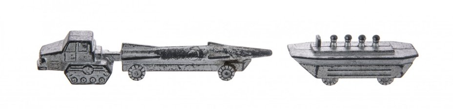 Набор игрушек военная техника в подборе (4 шт.), олово,  СССР, 1970 - 1990 гг.