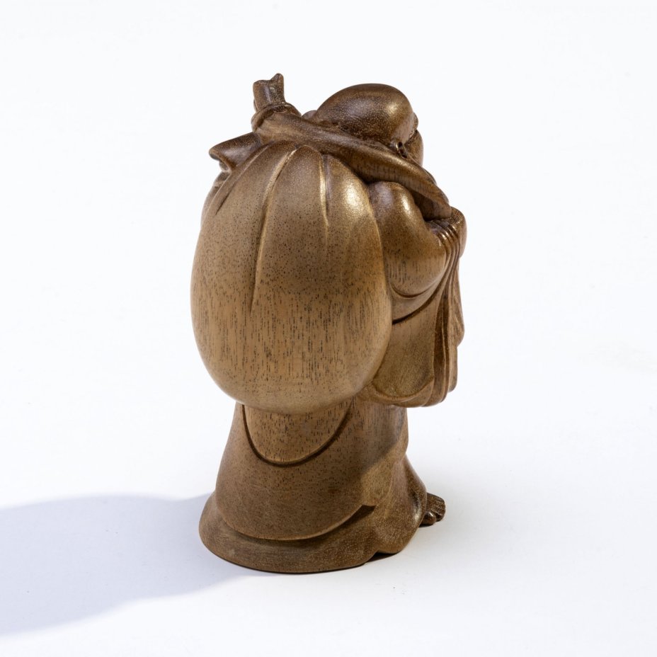 Хотей (Бог богатства), дерево, резьба, Китай, 2000-2010 гг.