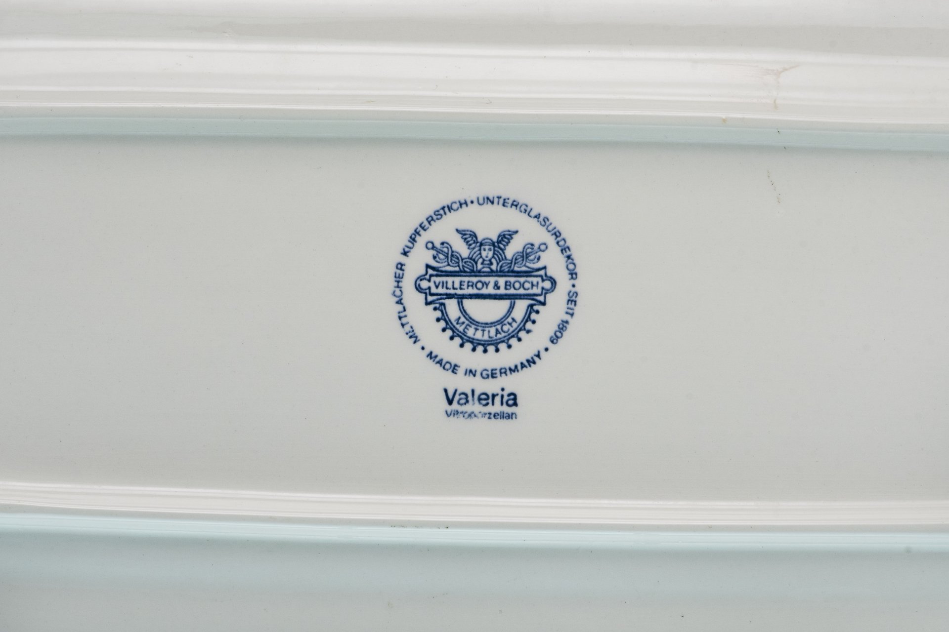 Сервиз чайно - кофейный из серии "Valeria", фарфор, роспись, фирма "Villeroy and Boch", Германия, 1940-1970 гг. — фото 7