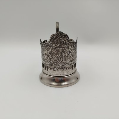 Подстаканник "Новый Крым", мНЦ (медь-никель-цинк), Кольчугинский завод цветных металлов, Кольчугинский завод цветных металлов