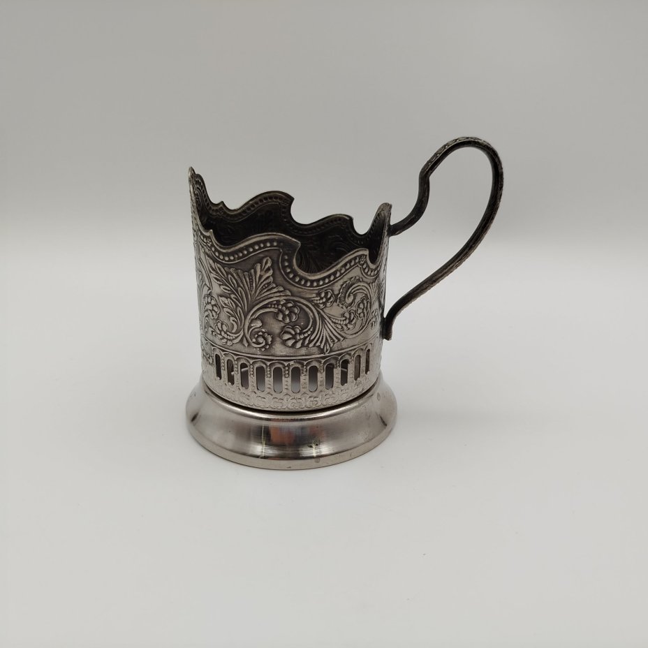 Подстаканник "Новый Крым", мНЦ (медь-никель-цинк), Кольчугинский завод цветных металлов, Кольчугинский завод цветных металлов