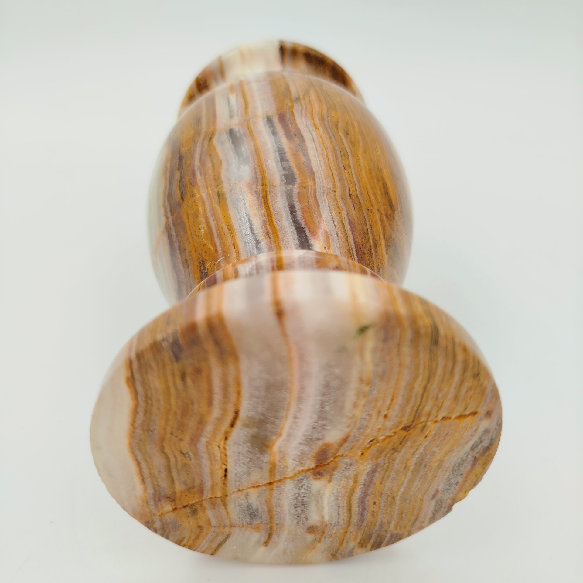 Ваза для небольшого букета, оникс, резьба