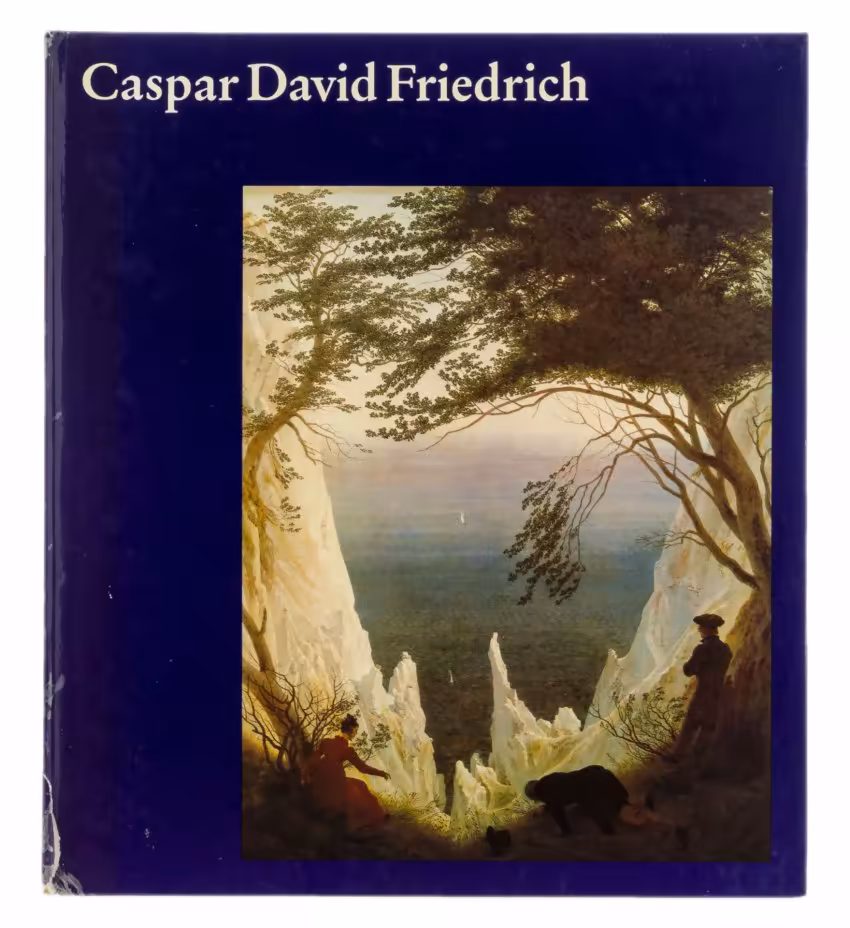 Альбом "Каспар Давид Фридрих" (на немецком языке), бумага, печать, издательство "Мир искусства", Германия, 1983 г.