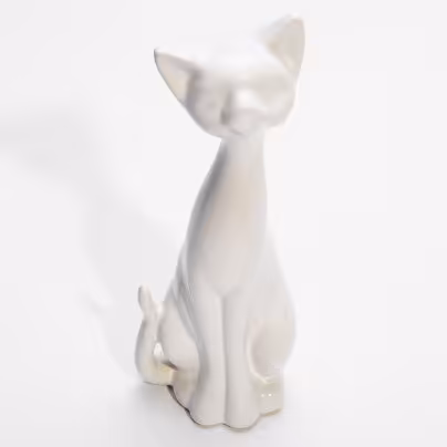 Статуэтка "Кошка", фаянс, Китай, 2000-2015 гг.