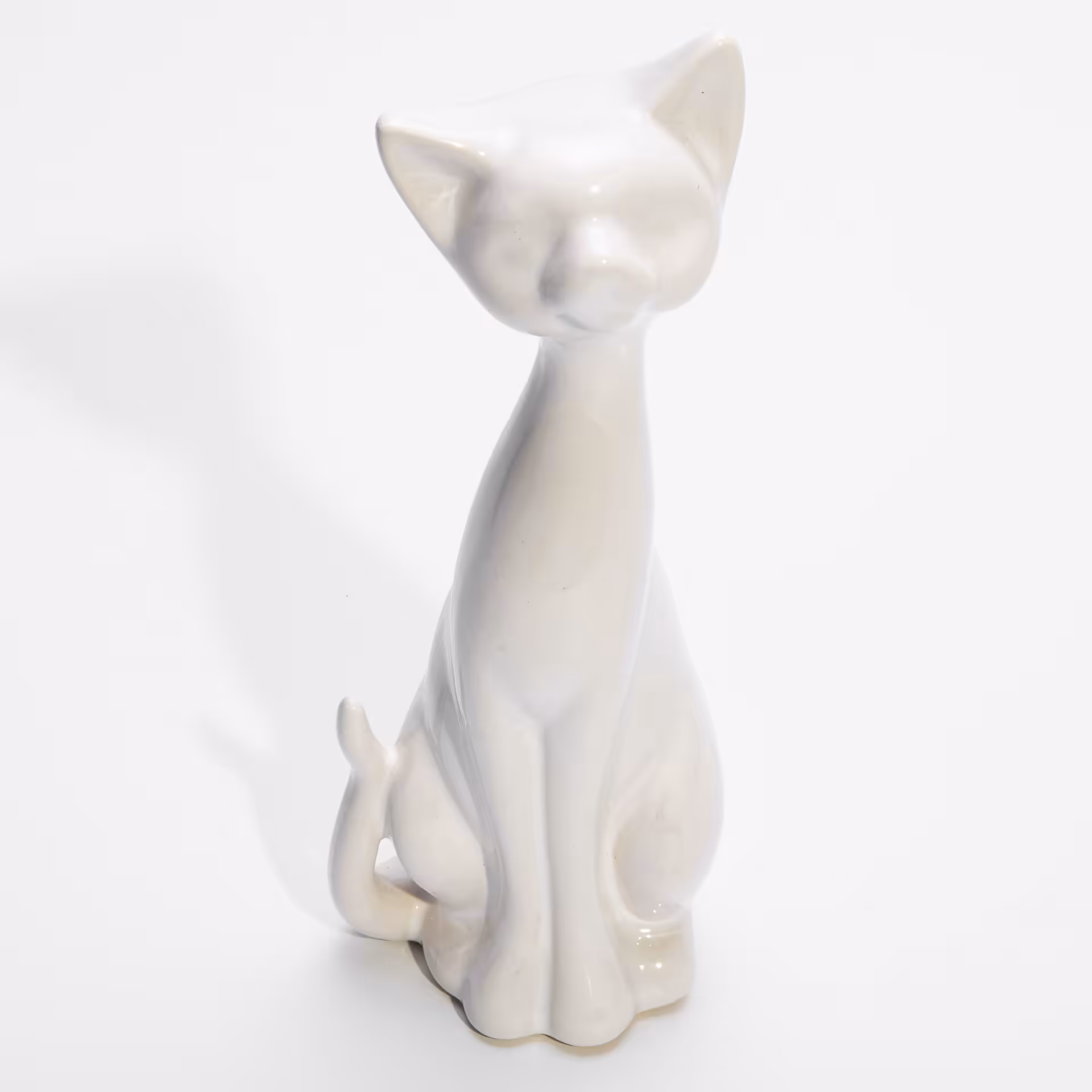 Статуэтка "Кошка", фаянс, Китай, 2000-2015 гг.