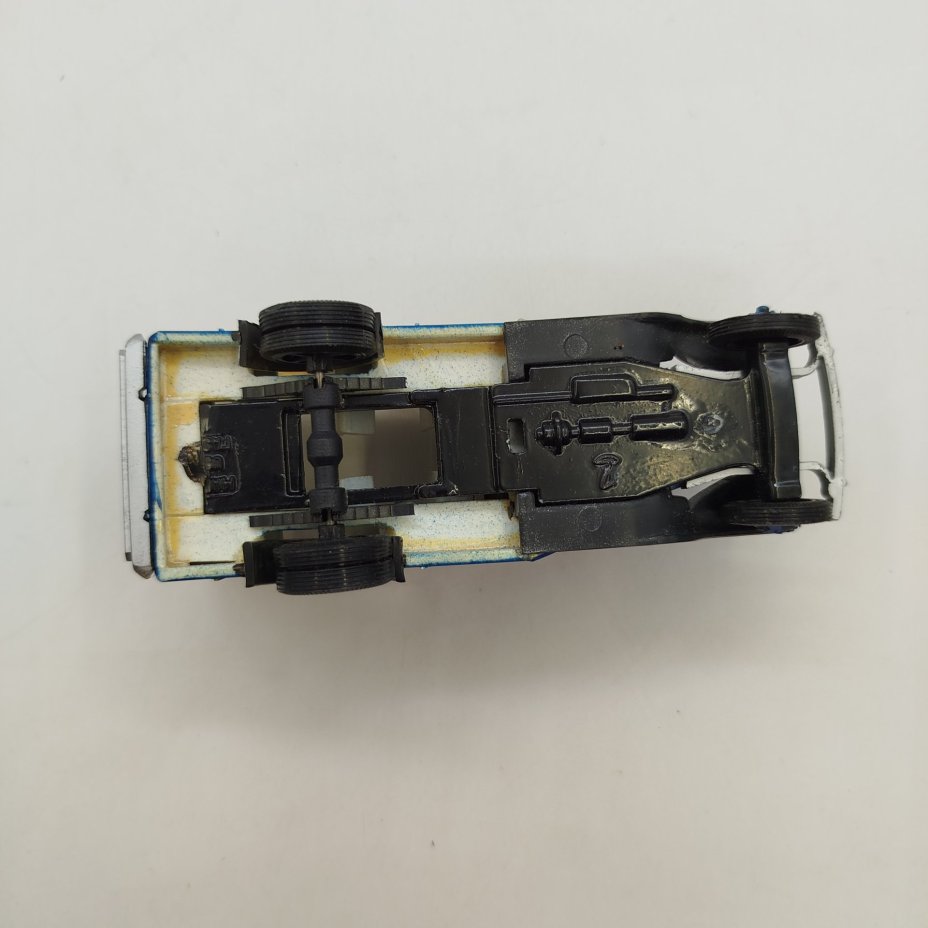 Модель автобуса ГАЗ 03-30, масштаб 1:43, пластик, металл, СССР, 1970-1980 гг.