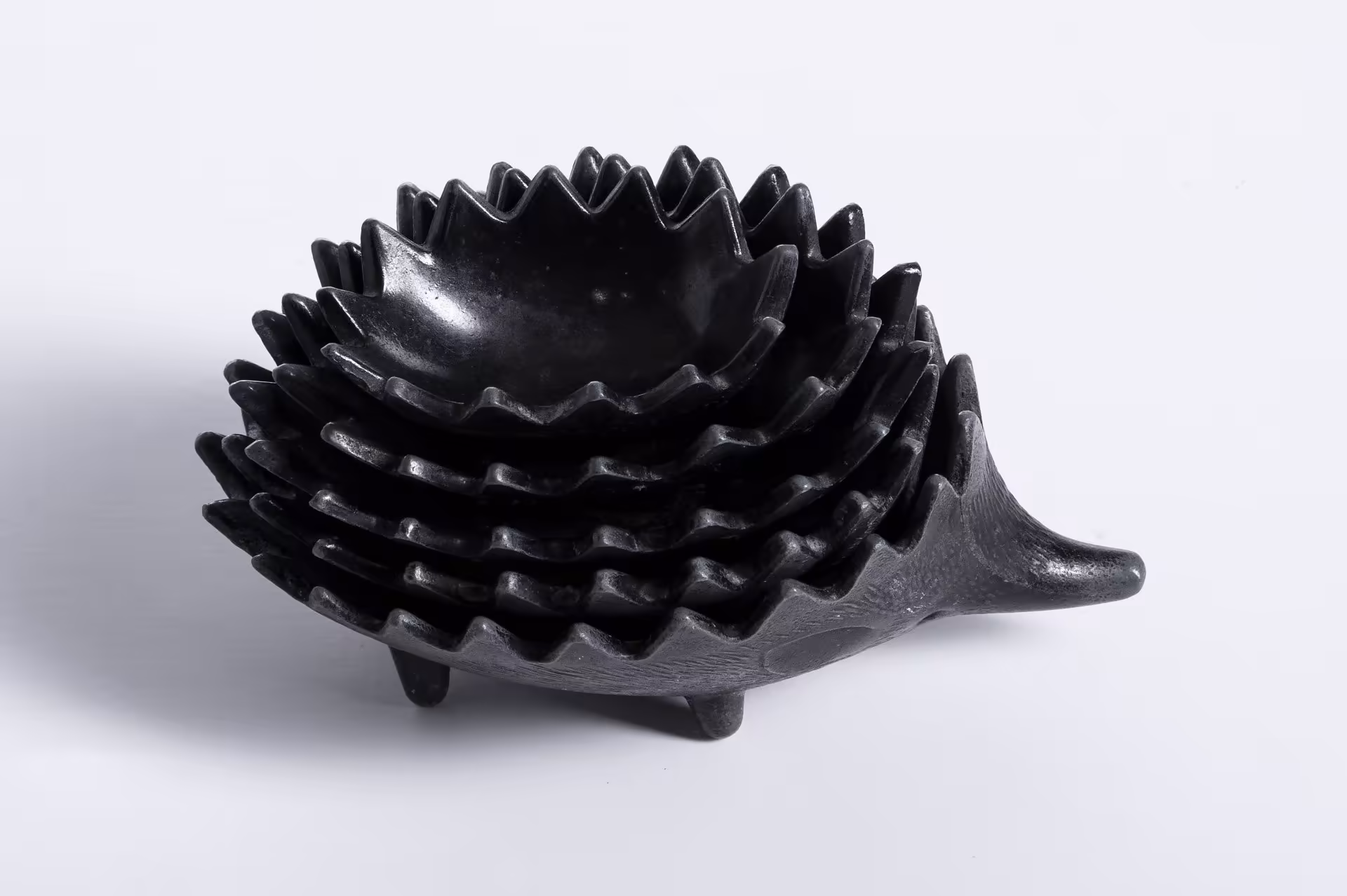 Набор пепельниц "Ёжики", силумин, СССР, 1970-1990 гг.