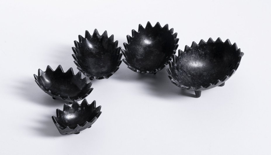 Набор пепельниц "Ёжики", силумин, СССР, 1970-1990 гг.