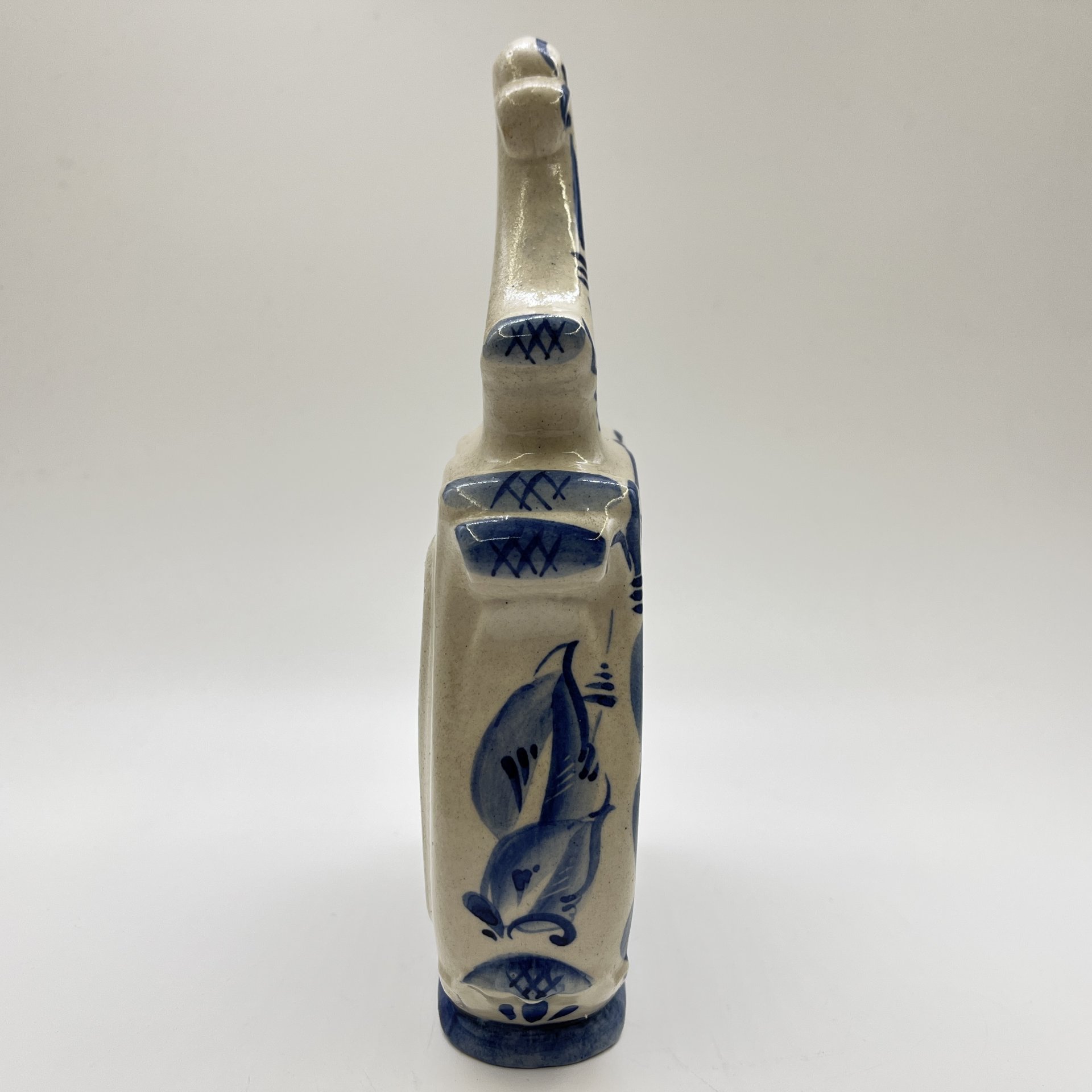 Часы настольные, Гжель