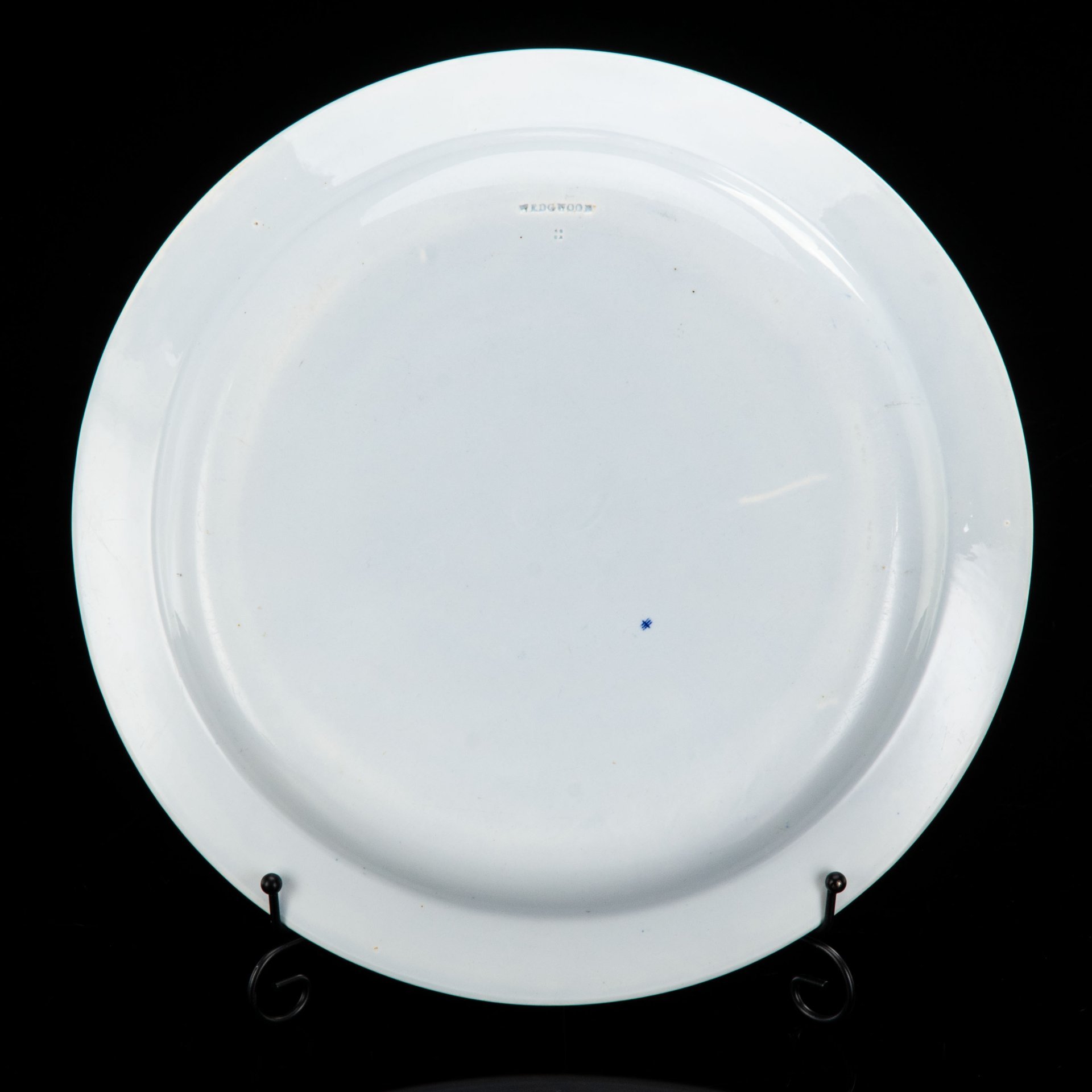 Блюдо в стиле шинуазри, фаянс, деколь, Wedgwood, Великобритания, 1850-1900 гг.