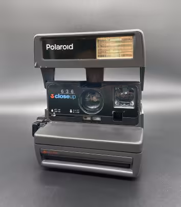 Фотоаппарат "Polaroid 636 Close Up" в оригинальной сумке-чехле и инструкцией, предприятие "Светозор", Polaroid