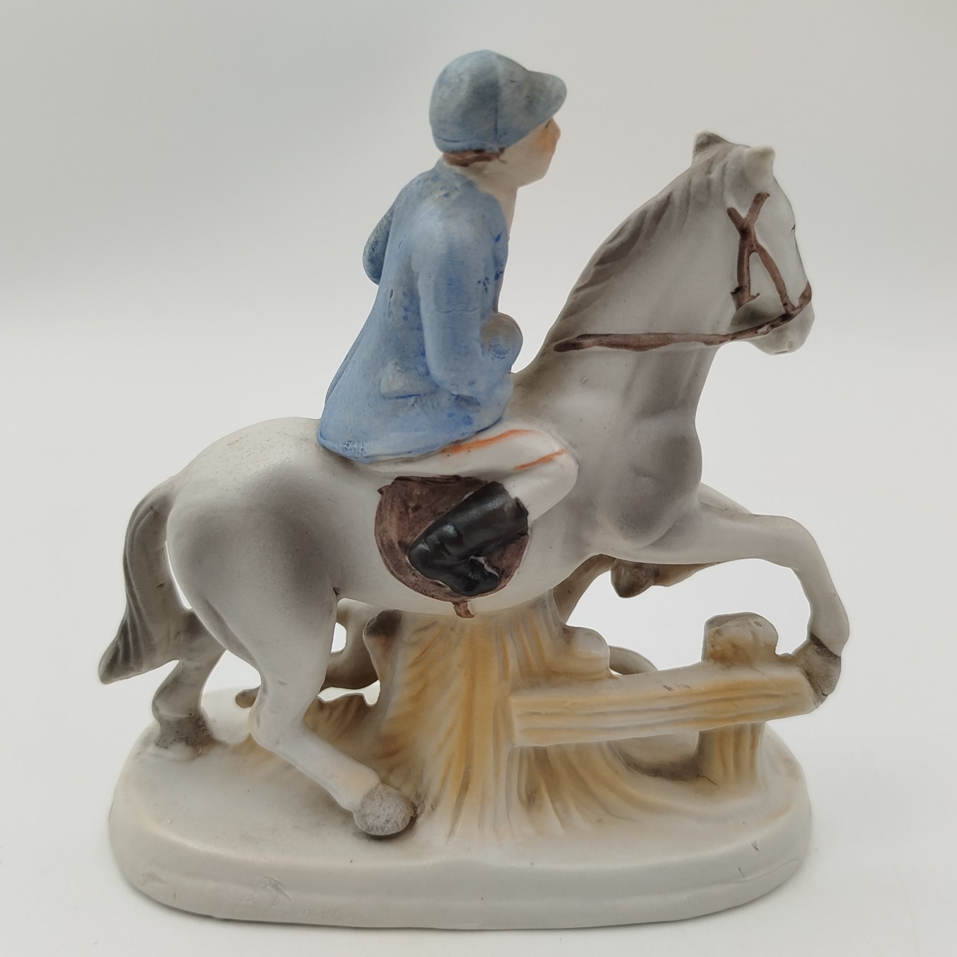 Статуэтка "Жокей", фарфор, бисквит, роспись, Европа, 1980-2000 гг.