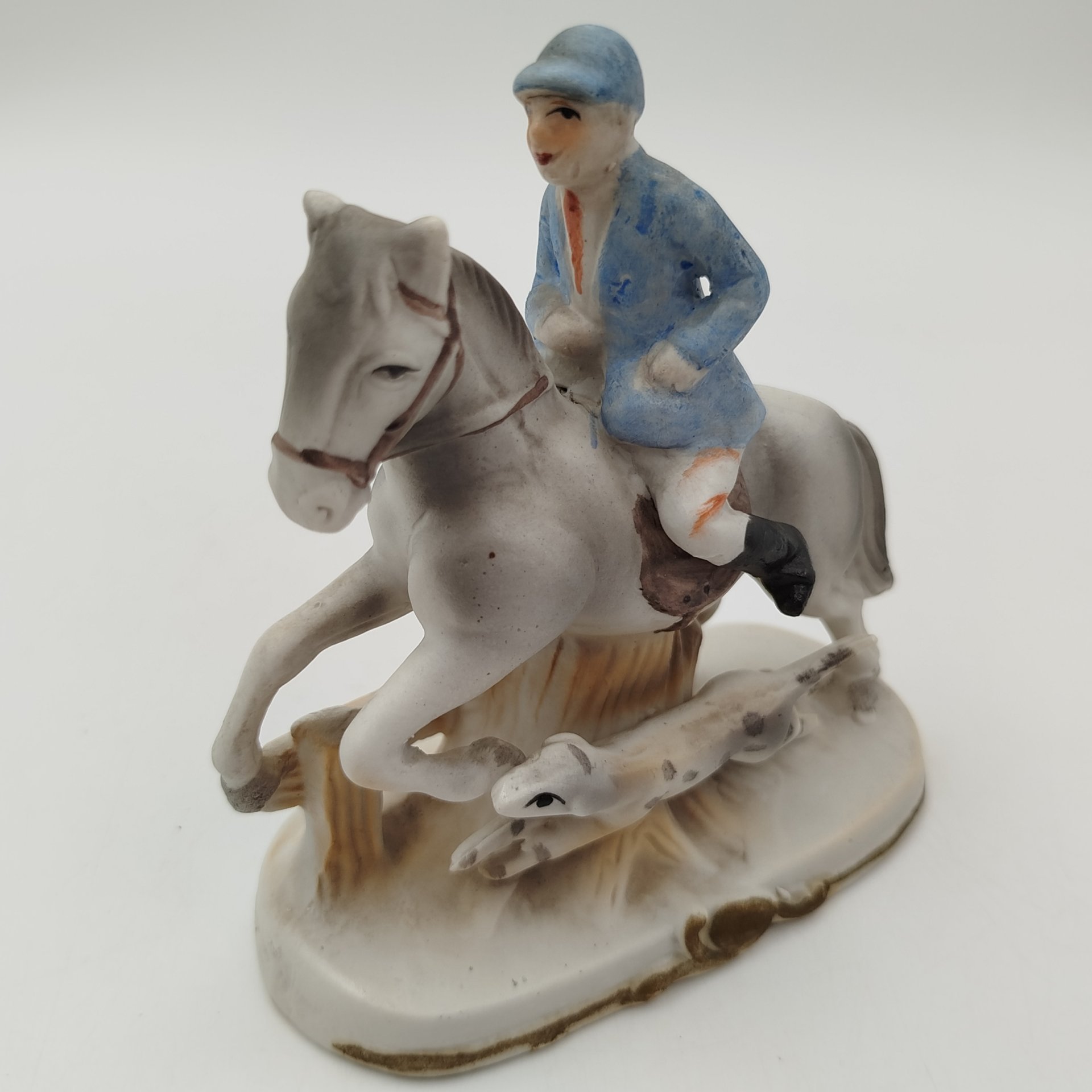 Статуэтка "Жокей", фарфор, бисквит, роспись, Европа, 1980-2000 гг.